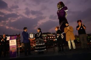 Catrina monumental del Zócalo obtiene Récord Guinness como la más alta del mundo